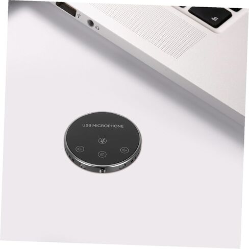 ميكروفون USB متعدد الاتجاهات لسطح المكتب لالتقاط الصوت لعقد مؤتمرات الفيديو والاجتماعات عبر الإنترنت والألعاب والبث الصوتي مع تصميم سهل الاستخدام وتشغيل بسيط in Saudi Arabia