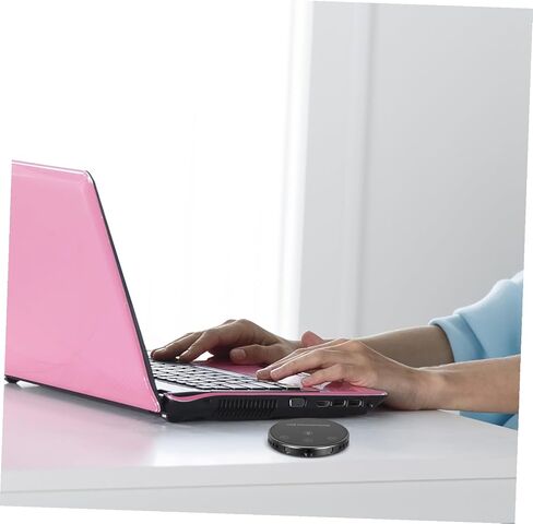 ميكروفون USB متعدد الاتجاهات لسطح المكتب لالتقاط الصوت لعقد مؤتمرات الفيديو والاجتماعات عبر الإنترنت والألعاب والبث الصوتي مع تصميم سهل الاستخدام وتشغيل بسيط in Saudi Arabia