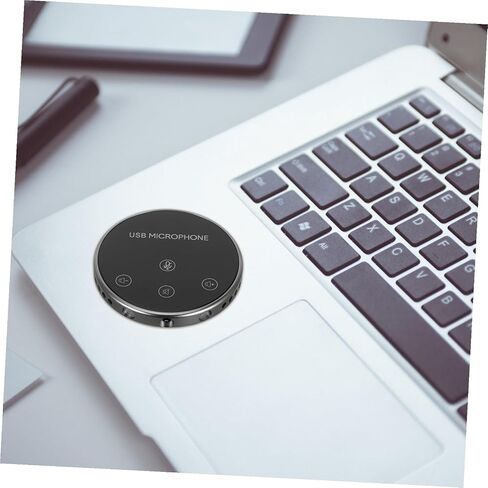 ميكروفون USB متعدد الاتجاهات لسطح المكتب لالتقاط الصوت لعقد مؤتمرات الفيديو والاجتماعات عبر الإنترنت والألعاب والبث الصوتي مع تصميم سهل الاستخدام وتشغيل بسيط in Saudi Arabia