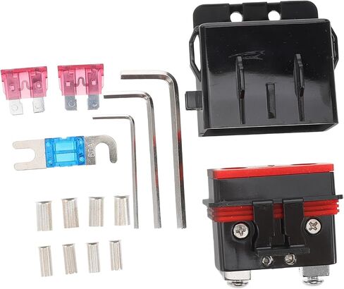 LIFKOME 1set السيارات الصوت فيوز حامل طريقة مكبر للصوت كتلة الصمامات لنظام صوت السيارة سهلة التركيب ميزات السلامة المحسنة تحمي من التحميل الزائد والدوائر in Saudi Arabia