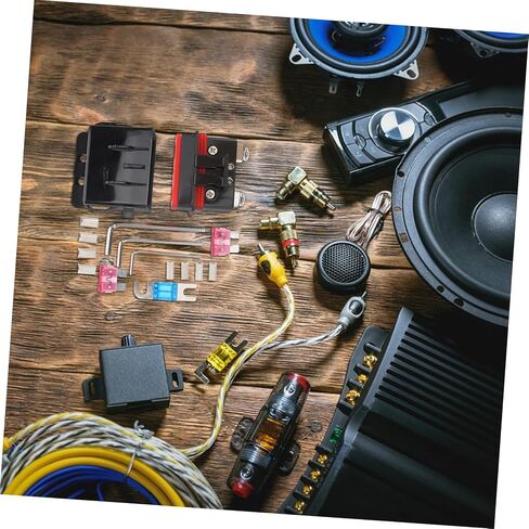 LIFKOME 1set السيارات الصوت فيوز حامل طريقة مكبر للصوت كتلة الصمامات لنظام صوت السيارة سهلة التركيب ميزات السلامة المحسنة تحمي من التحميل الزائد والدوائر in Saudi Arabia