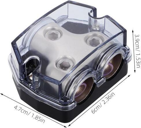 LIFKOME Car Audio Power Splitter Ground Distribution Block Compatibility for Improved Sound Performance Easy Installation and Noise Interference Reduction Output in Saudi Arabia
