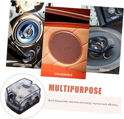 LIFKOME Car Audio Power Splitter Ground Distribution Block Compatibility for Improved Sound Performance Easy Installation and Noise Interference Reduction Output in Saudi Arabia