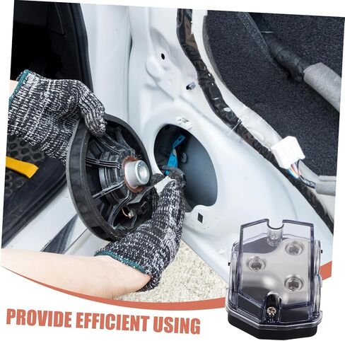 LIFKOME Car Audio Power Splitter Ground Distribution Block Compatibility for Improved Sound Performance Easy Installation and Noise Interference Reduction Output in Saudi Arabia