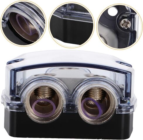 LIFKOME Car Audio Power Splitter Ground Distribution Block Compatibility for Improved Sound Performance Easy Installation and Noise Interference Reduction Output in Saudi Arabia