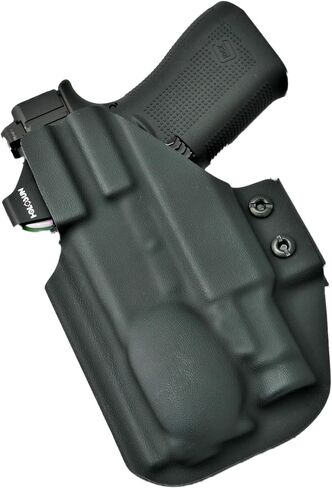Light Bearing IWB Kydex Holster for Glock 48 with Streamlight TLR 7 SUB | IWB Kydex Holster for Glock 48 MOS | Blackout Series Holster in Kuwait