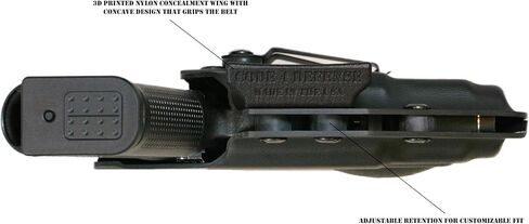 حافظة IWB Kydex خفيفة الوزن لغلوك 48 مع Streamlight TLR 7 SUB | IWB Kydex الحافظة لغلوك 48 MOS | حافظة سلسلة التعتيم in Kuwait