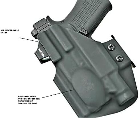 حافظة IWB Kydex خفيفة الوزن لغلوك 48 مع Streamlight TLR 7 SUB | IWB Kydex الحافظة لغلوك 48 MOS | حافظة سلسلة التعتيم in Kuwait