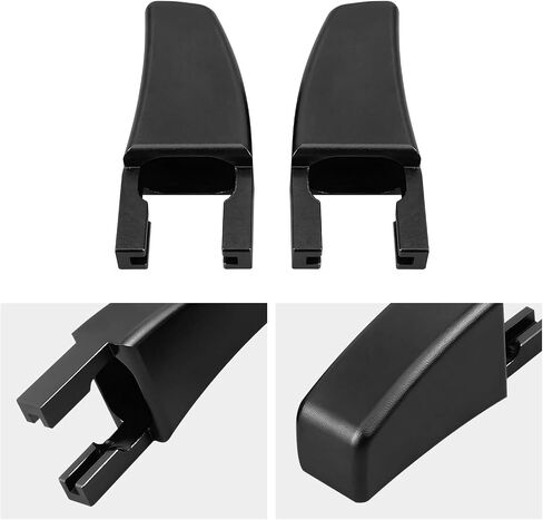 Bevinsee 2PCS PRISET LEVER LATCH HAIND HABER HASE و RIDE-SIDE متوافق مع Ford Mustang 2005-2014 تعديل مقعد الألومنيوم الأسود ، 5R3Z-6362762-AAC in Saudi Arabia