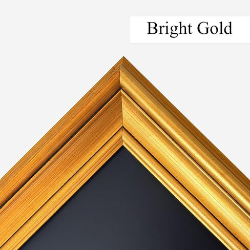 Minimalist Solid Wood frame for Samsung The Frame TV, Compatible ONLY with Samsung The Frame TV (32'',43",50",55",65",75",85", Fits 2021-2025&PRO, LS03A/B/C/D/FA/FW) (Gilded Walnut, 50-LS03) in Saudi Arabia