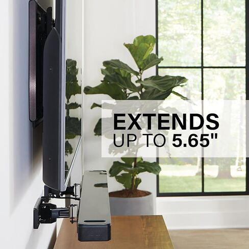 Sanus Universal Extendable Soundbar Wall Mount - WSBWM1-B2 in Saudi Arabia