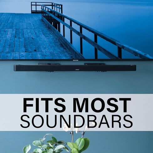 Sanus Universal Extendable Soundbar Wall Mount - WSBWM1-B2 in Saudi Arabia