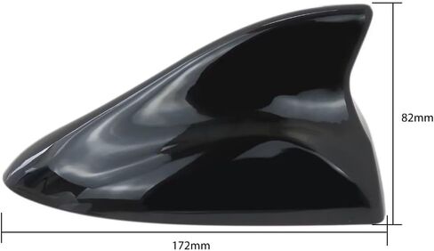 Universal Car Roof Shark Fin Decorative Aerial Antenna Cover Sticker Base Roof ABS Car Antenna Car Styling Accessories with Singal/Universal in Saudi Arabia