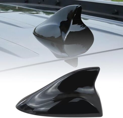 Universal Car Roof Shark Fin Decorative Aerial Antenna Cover Sticker Base Roof ABS Car Antenna Car Styling Accessories with Singal/Universal in Saudi Arabia