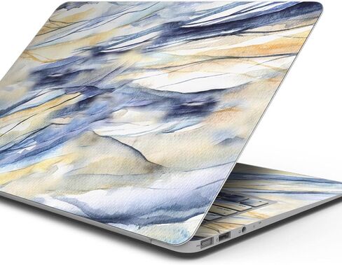 مجموعة أدوات لاصقة مقاومة للخدش لكامل الجسم من Design Skinz Papered Slate متوافقة مع MacBook 16 بوصة Pro (A2141) in Saudi Arabia