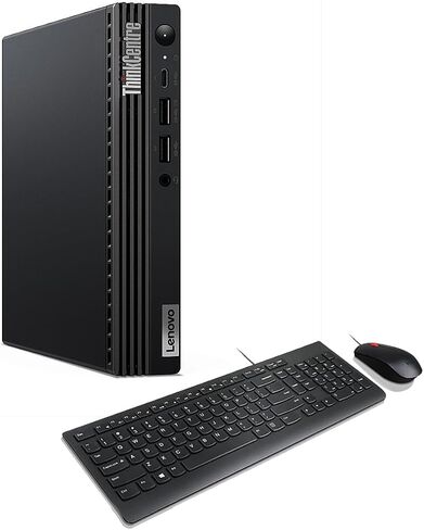 Lenovo ThinkCentre M80q Gen 3 Business Mini Desktop (Intel i5-12500T 6-Core, 16GB DDR5 4800MHz RAM, 1TB PCIe SSD, Intel UHD 770, WiFi, Bluetooth, Black, Win 11 Pro) (Renewed) in Saudi Arabia