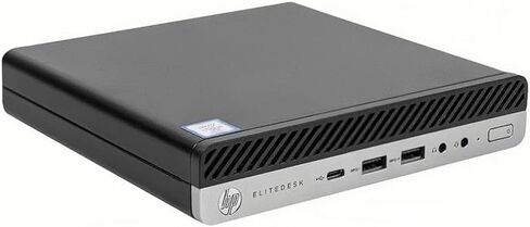 HP EliteDesk 705 G5 Mini Desktop Computer PC, Windows 11 Pro, AMD Quad-Core Ryzen 5 Pro 3400G Up to 3.9GHz, 16GB DDR4 RAM, 256GB SSD, DP, Keyboard & Mouse (Renewed) in Saudi Arabia