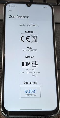 XIAOMI Redmi 15C 4G LTE (Compatible with Tmobile Tello Mint & Global) (256GB + 8GB) Unlocked Dual SIM 6.9" 50MP Model 25078RA3EL (Moonlight Blue) in Kuwait