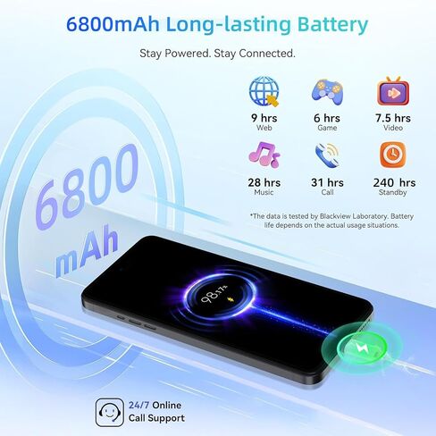 هاتف ذكي A16 PRO M، هاتف خلوي غير مغلق بسعة 12+256 جيجابايت/1 تيرابايت، هاتف 2025-Android 15، بطارية 6800 مللي أمبير في الساعة، كاميرا 108 ميجابكسل + 50 ميجابكسل، شاشة عالية الدقة 6.9 بوصة + 120 هرتز، ثنائي شريحة الاتصال/معرف الوجه/هاتف 5G - رمادي in Kuwait