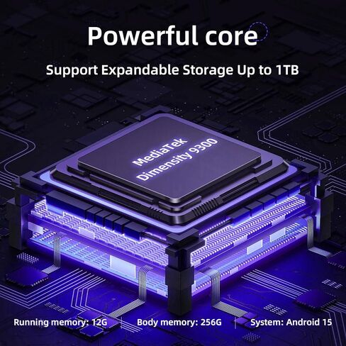 هاتف ذكي A16 PRO M، هاتف خلوي غير مغلق بسعة 12+256 جيجابايت/1 تيرابايت، هاتف 2025-Android 15، بطارية 6800 مللي أمبير في الساعة، كاميرا 108 ميجابكسل + 50 ميجابكسل، شاشة عالية الدقة 6.9 بوصة + 120 هرتز، ثنائي شريحة الاتصال/معرف الوجه/هاتف 5G - رمادي in Kuwait