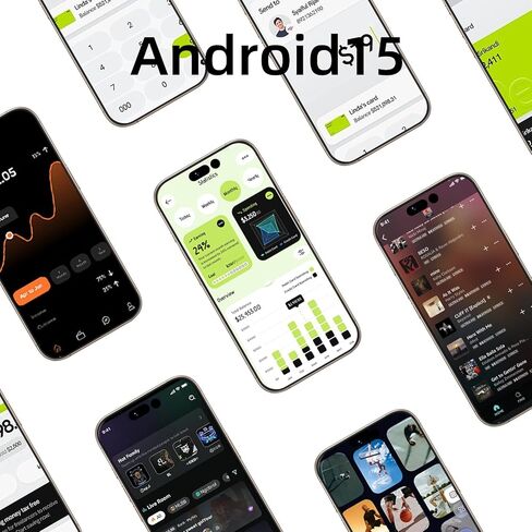 هاتف ذكي A16 PRO M، هاتف خلوي غير مغلق بسعة 12+256 جيجابايت/1 تيرابايت، هاتف 2025-Android 15، بطارية 6800 مللي أمبير في الساعة، كاميرا 108 ميجابكسل + 50 ميجابكسل، شاشة عالية الدقة 6.9 بوصة + 120 هرتز، ثنائي شريحة الاتصال/معرف الوجه/هاتف 5G - رمادي in Kuwait