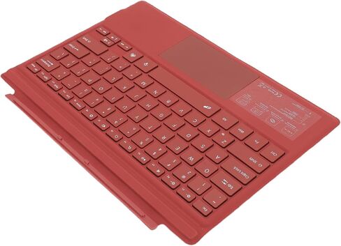 Magnetic Backlit Keyboard Multi Touchpad Wireless Tablet Keyboard for Pro 3 4 5 6 7, Colorful Backlight, Rechargeable, for Daily Work and Entertainment (Black) in Saudi Arabia