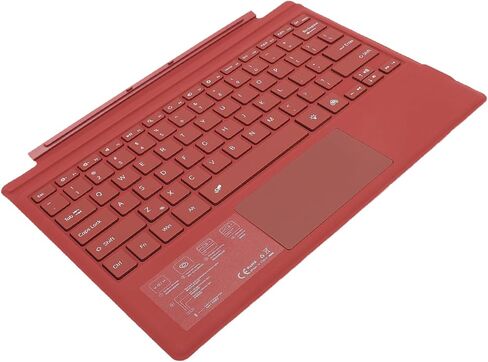 Magnetic Backlit Keyboard Multi Touchpad Wireless Tablet Keyboard for Pro 3 4 5 6 7, Colorful Backlight, Rechargeable, for Daily Work and Entertainment (Black) in Saudi Arabia