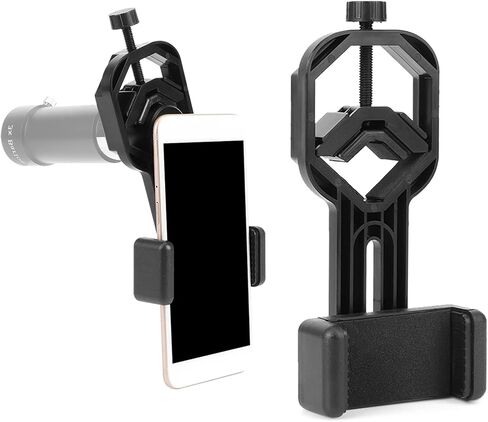 CHICIRIS Binoculars Mobile Phone Bracket Adjustable Plastic Black for Sighting Telescopes Bracket for Bird Watchers in Saudi Arabia
