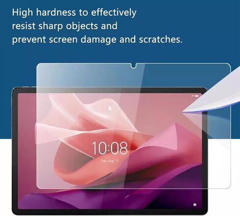 2 Pack Tempered Glass Screen Protector for Lenovo Idea Tab 11" 2025 TB330FU / Lenovo Tab M11 / Tab K11 LTE 11" 2024, 9H Hardness -Scratch Resistant in Saudi Arabia