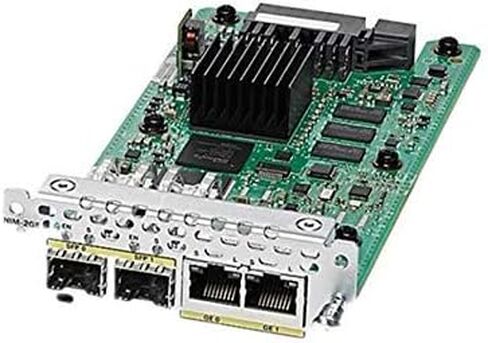 وحدة Cisco NIM-2GE-CU-SFP ذات 2 منافذ جيجابت إيثرنت ذات الوضع المزدوج GE / SFP (متجددة) in Kuwait