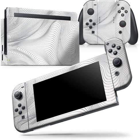 Design Skinz - Compatible with Nintendo DSi XL - Skin Decal Protective Scratch-Resistant Removable Vinyl Wrap Cover - Abstract Silky Stripes in Saudi Arabia