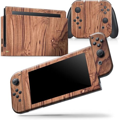 Design Skinz - Compatible with Nintendo DSi XL - Skin Decal Protective Scratch-Resistant Removable Vinyl Wrap Cover - Luxury Natural Wood V2 in Saudi Arabia