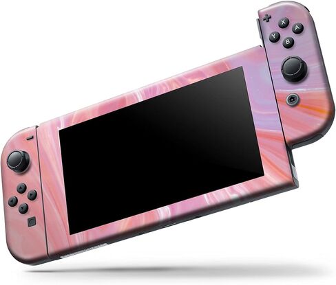 Design Skinz - Compatible with Nintendo DSi XL - Skin Decal Protective Scratch-Resistant Removable Vinyl Wrap Cover - Marbleized Pink Paradise in Saudi Arabia