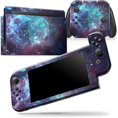 Design Skinz - Compatible with Nintendo DSi XL - Skin Decal Protective Scratch-Resistant Removable Vinyl Wrap Cover - Trippy Space in Saudi Arabia