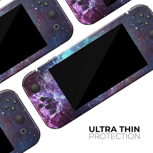 Design Skinz - Compatible with Nintendo DSi XL - Skin Decal Protective Scratch-Resistant Removable Vinyl Wrap Cover - Trippy Space in Saudi Arabia