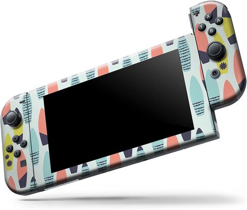 Design Skinz - متوافق مع Nintendo DSi XL - غطاء حماية من الفينيل مقاوم للخدش وقابل للإزالة - نمط لوح ركوب الأمواج ملون نابض بالحياة in Saudi Arabia