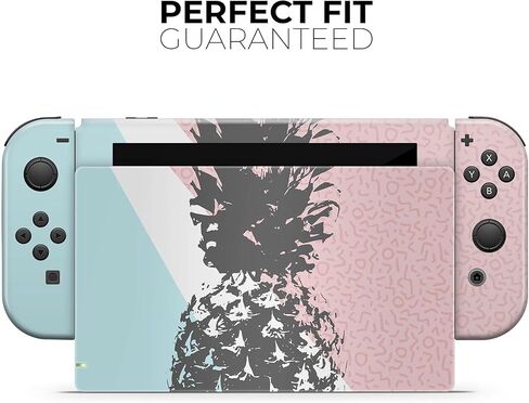 Design Skinz - متوافق مع Nintendo DSi XL - غطاء حماية من الفينيل مقاوم للخدش وقابل للإزالة - مرجاني نعناع صيفي أناناس v1 in Saudi Arabia