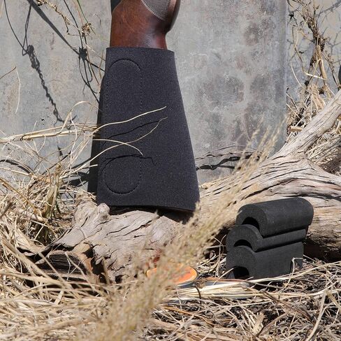 TOURBON Neoprene Comb Raising Kit Adjustable Cheek Rest Pad Buttstock Cover with 3 Height Foam Riser Inserts in Saudi Arabia