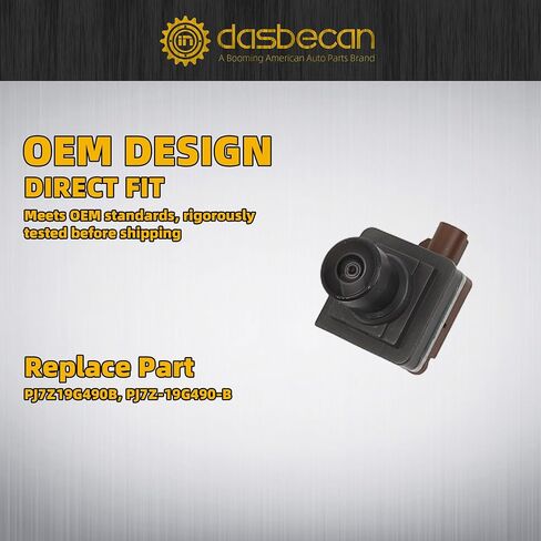 كاميرا احتياطية للرؤية الخلفية من Dasbecan PJ7Z-19G490-B متوافقة مع Ford F150 2021-2023 F150 Lightning Expedition Lincoln Navigator 2022-2023 استبدل PJ7Z19G490B in Saudi Arabia