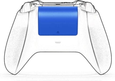 KELIFANG Replacement Battery Cover Door Compatible with Xbox One, One S, One X Controller, Battery Back Shell Repair Part Compatible with Xbox Wireless Controller (Black, White) in Saudi Arabia