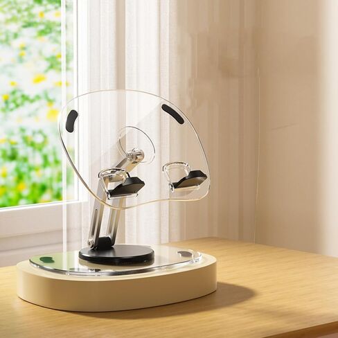 Tablet Stand for iPad Holder Desk for Cell Phone, Foldable Portable Monitor Stand for Travel, Home Office Desk Accessories for Men Women Gifts Tab Kindle iPhone 4-15.9" in Saudi Arabia