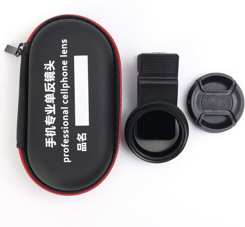 37mm Clip-on Cell Phone Lens Adjustable Density Filter with Phone Clip for iPhone for Samsung Android Smartphones in Saudi Arabia