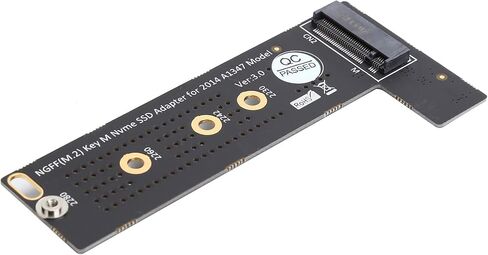 SUNGOOYUE M.2 NVME SSD Converter for OS Mini A1347 2014, PCB Material, Compatible with 2280/2260/2242/2230 MKey SSDs, Includes Screws and in Saudi Arabia