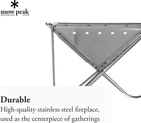 Snow Peak Pack & Carry Fireplace in Saudi Arabia