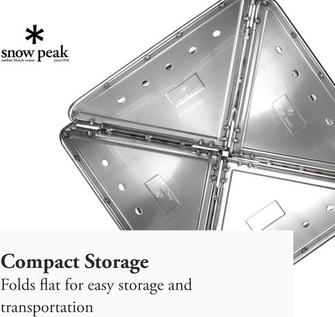 Snow Peak Pack & Carry Fireplace in Saudi Arabia