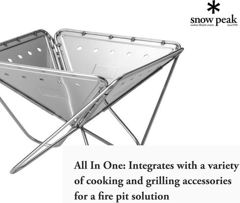 Snow Peak Pack & Carry Fireplace in Saudi Arabia