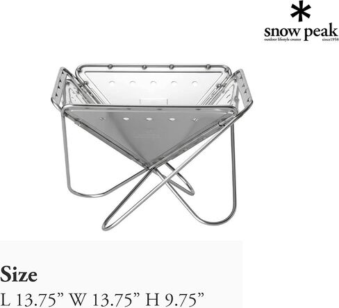 Snow Peak Pack & Carry Fireplace in Saudi Arabia