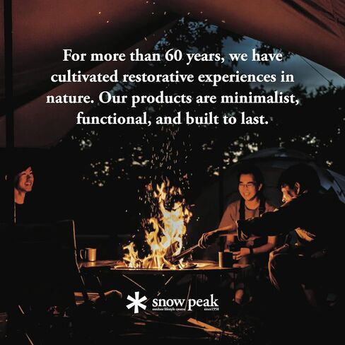 Snow Peak Pack & Carry Fireplace in Saudi Arabia