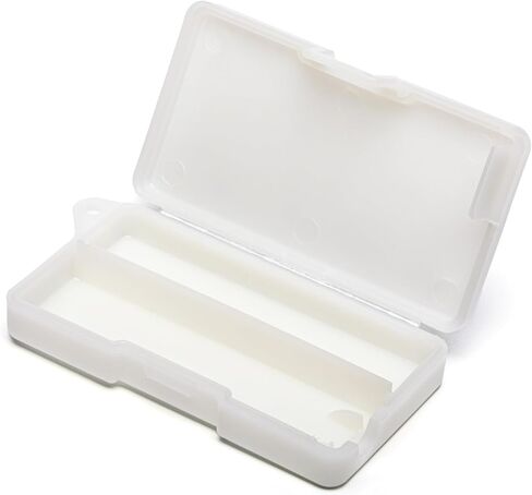 Generic قطاعة زاحفة وحامل طعم لصيد الأسماك الدودية، صناعة أمريكية، بلاستيك ممتاز مع مقصورات، يناسب صندوق الأدوات، أبيض in Saudi Arabia