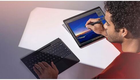 Microsoft Surface Pro 13" Flex Keyboard with Slim Pen for Business - Black (Renewed) in Saudi Arabia